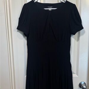 Elegant Black ABS Dress